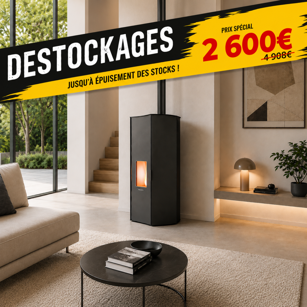 destockage poêle à granule proche aix en provence