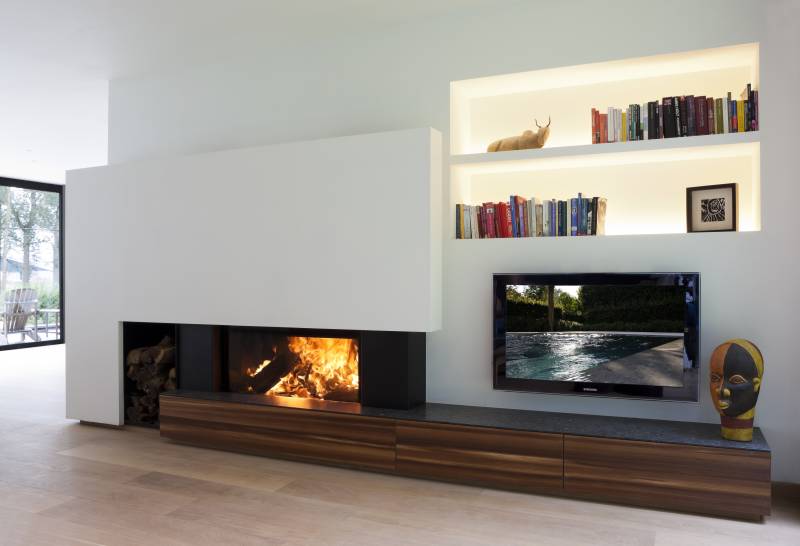 Foyer bois haut de gamme, M Design Luna 1000H Diamond + à Pertuis