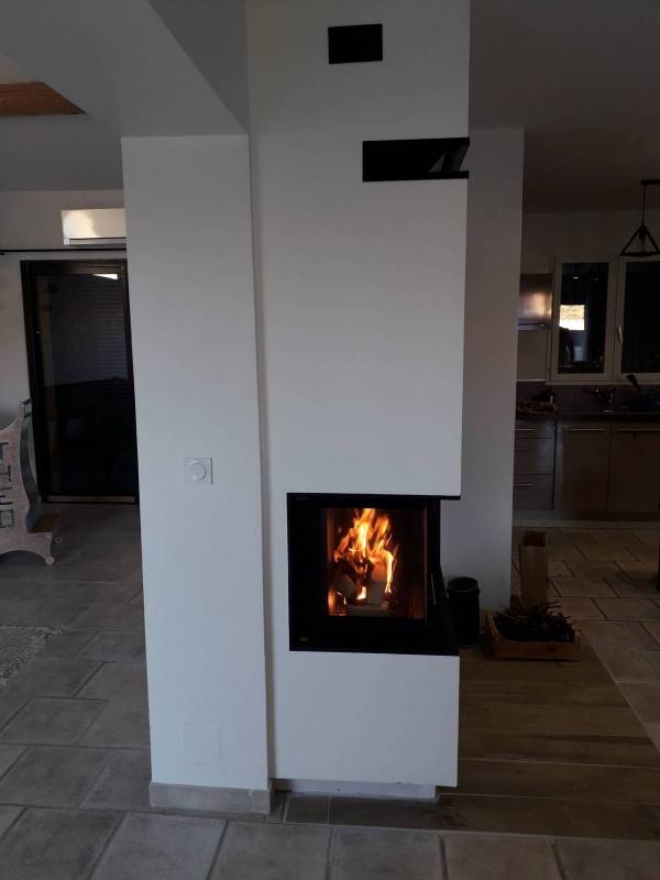 cheminee moderne à bois pres de marseille