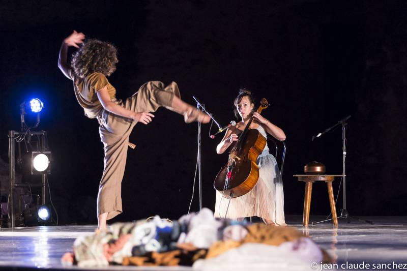 les nuits du chateau danse pres de la tour d'aigues