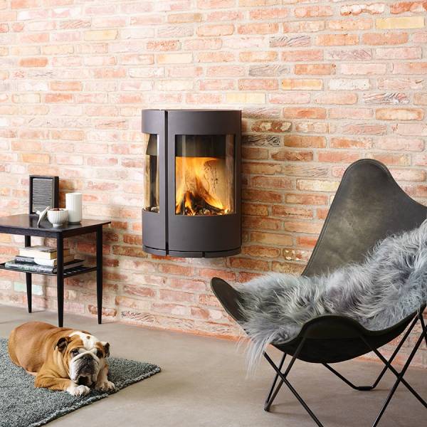 poele a bois scandinave suspendu pres de miramas