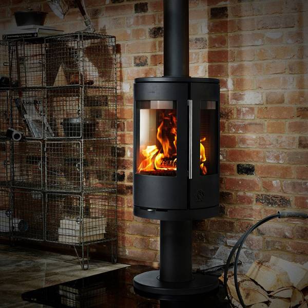 poele a bois fonte scandinave pres de charleval