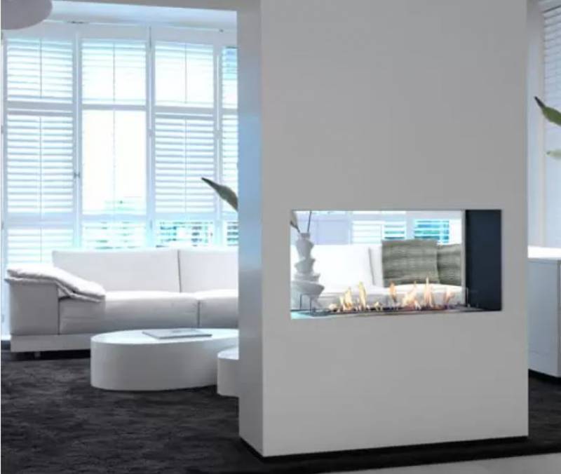 cheminee moderne double face pres de pertuis