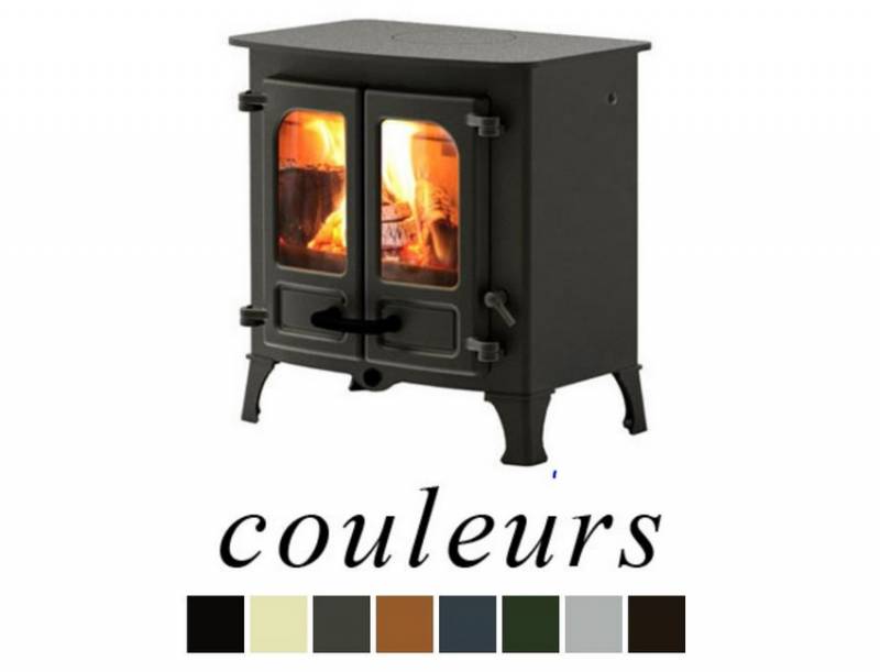 poele à bois anglais charnwood maison traditionnelle classique fonte collection island 1 I centre regional cheminée crc marseille