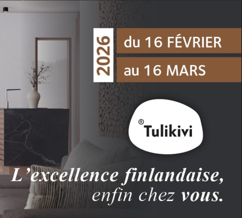 Le mois finlandais TULIKIVI chez CRC