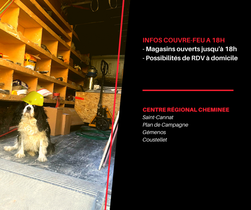 couvre feu commerce bouches du rhone vaucluse