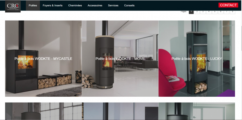crc wodkte poele a bois selection modele france