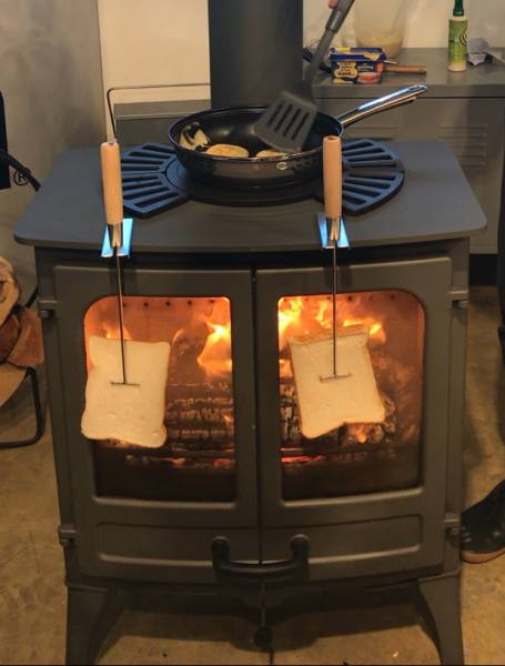 poele a bois cuisine charnwood pres de rousset
