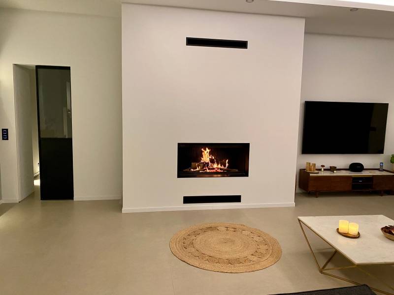 foyer bois moderne a proximite de robion