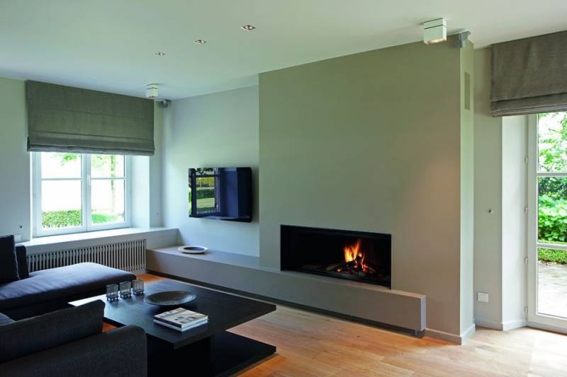 metalfire foyer bois 1300-50 design fermé ouvert crc centre regional cheminee