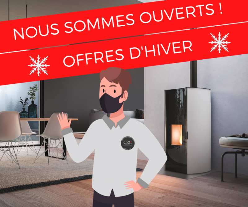 magasin ouvert confinement chauffage pres de aix en provence