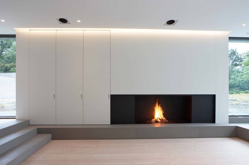 foyer bois ouvert metalfire universal MF 1300 75 centre regional cheminée marseille