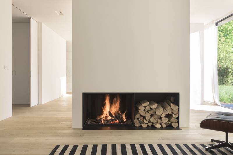 foyer bois ouvert haut de gamme design archi metalfire centre regional cheminée