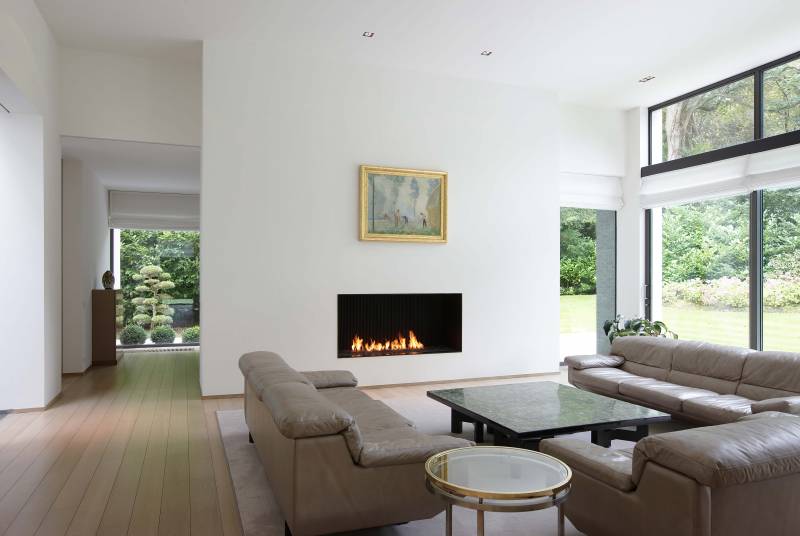 cheminee gaz metalfire design architecture pres de cabries