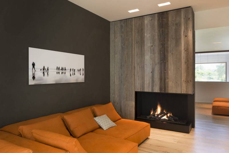cheminee moderne contemporaine metalfire a prxoimite de l'isle sur la sorgue