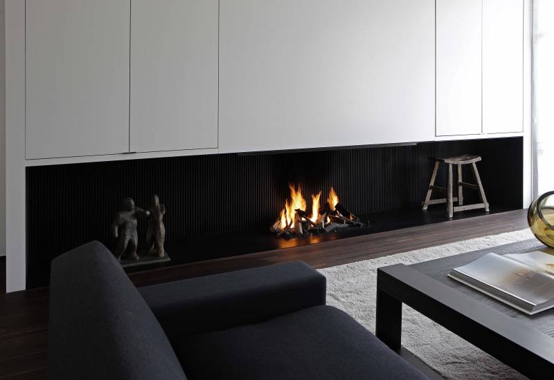foyer ouvert gaz ambiance feu a proximite de lauris