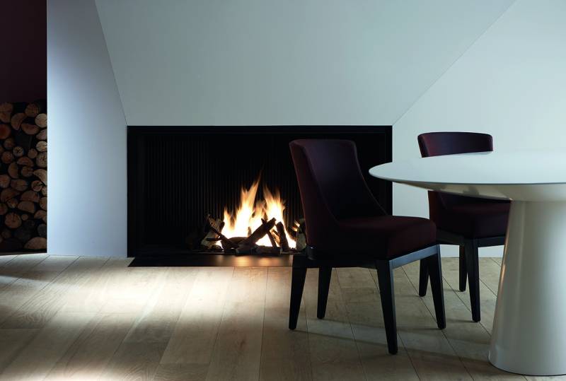 cheminee gaz contemporaine architecte pres de venelles