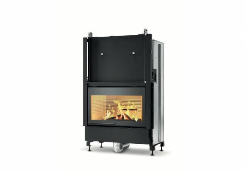 Ecomonoblocco WT16:9 palazzetti cheminee moderne pres de rognes