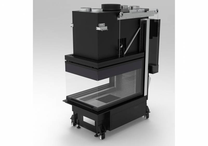 Ecomonoblocco WT60 3:D palazzetti cheminee design a proximite de calas