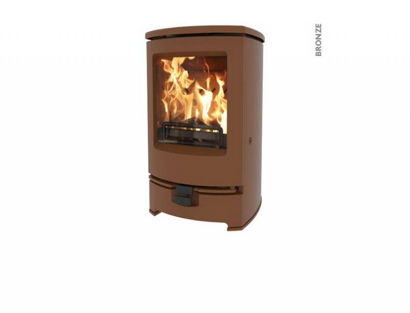 charnwood poele bois modele arc 5 IV multi combustible charbon moderne fonte couleur centre regional cheminée crc