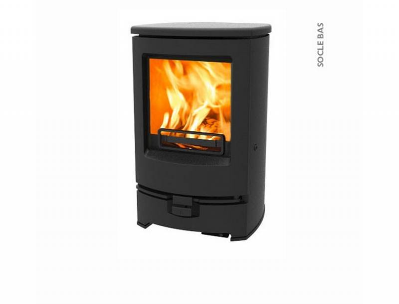 charnwood poele bois modele arc 5 IV multi combustible charbon moderne fonte couleur centre regional cheminée crc