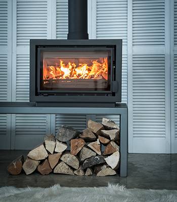 poele a bois anglais et contemporain pres de aubagne
