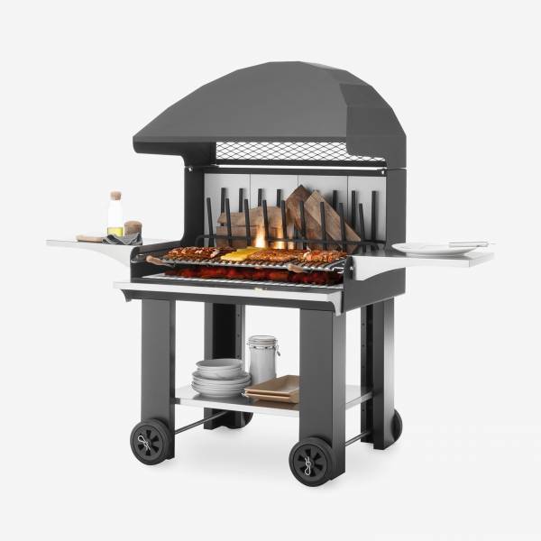 Barbecue en métal, à bois Émile