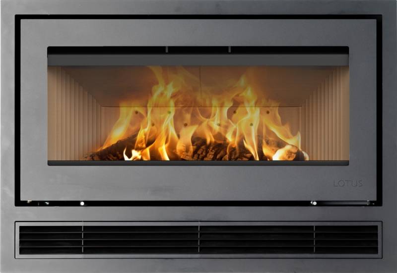 cheminee insert bois lotus air H470 W Centre regional cheminee crc scandinave moderne design contemporain integration