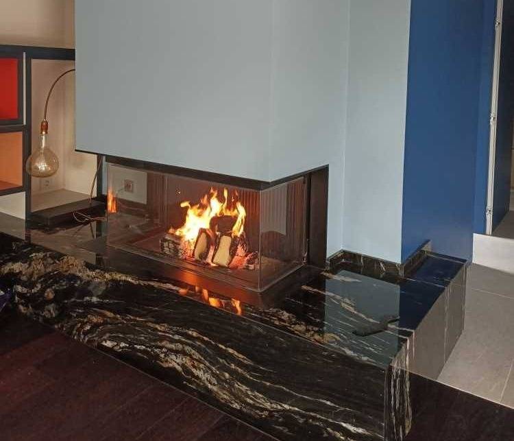 cheminee design moderne pres de puyricard