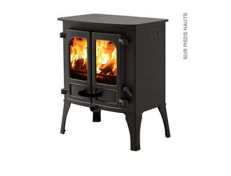poele à bois anglais charnwood maison traditionnelle classique fonte collection island 1 I centre regional cheminée  crc robion