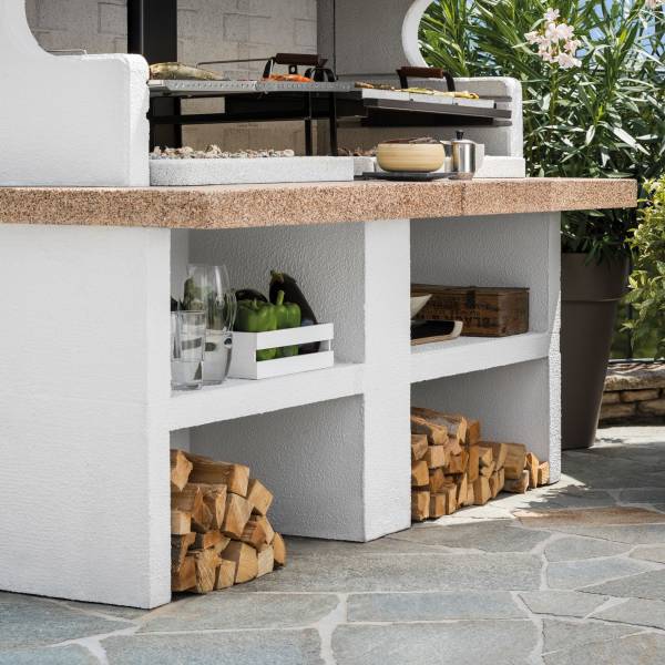 Barbecue de jardin à bois