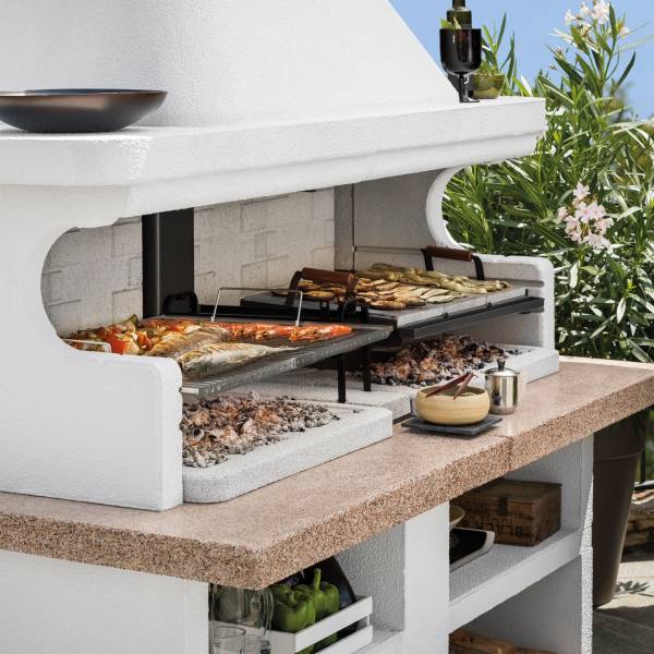 Barbecue de jardin à bois