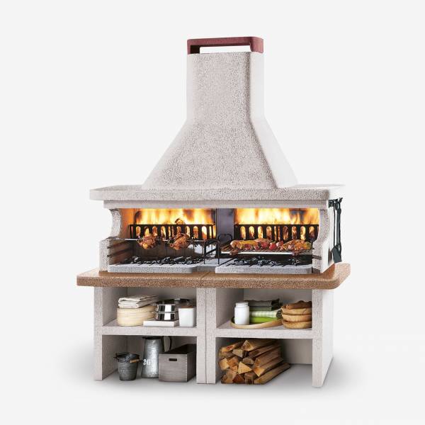 Barbecue de jardin à bois