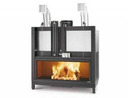 Notre zone d'activité pour ce service Achat foyers à bois haut de gamme encastrables à double combustion avec vitre propre et pose murale design sur-mesure