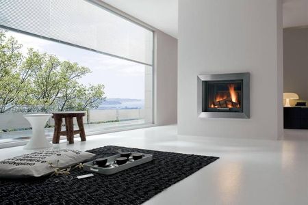 Notre zone d'activité pour ce service Magasin de cheminée design avec modèles suspendus contemporains à foyer fermé pour intérieur moderne avec pose professionnelle