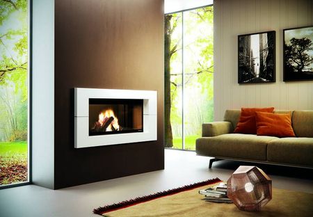 Notre zone d'activité pour ce service Magasin de cheminée design avec modèles suspendus contemporains à foyer fermé pour intérieur moderne avec pose professionnelle