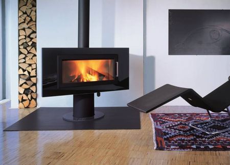 Notre zone d'activité pour ce service Achat poêle à bois Palazzetti avec commande à distance programmable double combustion et installation dans pièce de vie principale