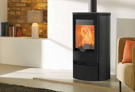 Notre zone d'activité pour ce service Achat poêle à bois Palazzetti avec commande à distance programmable double combustion et installation dans pièce de vie principale