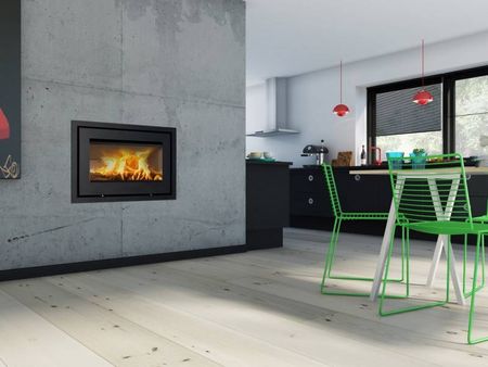 Notre zone d'activité pour ce service Recherche insert à bois canalisable en fonte avec vitre autonettoyante et installation encastrée dans cheminée à foyer ouvert